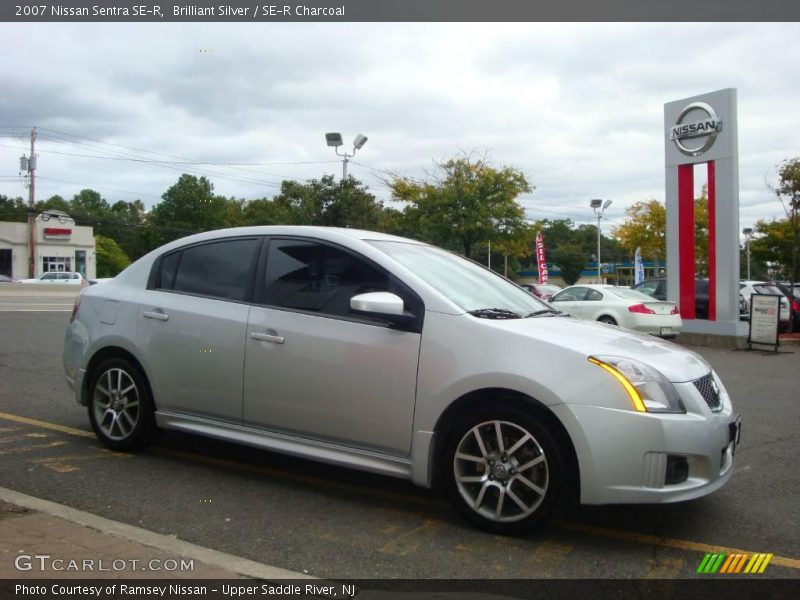 Brilliant Silver / SE-R Charcoal 2007 Nissan Sentra SE-R