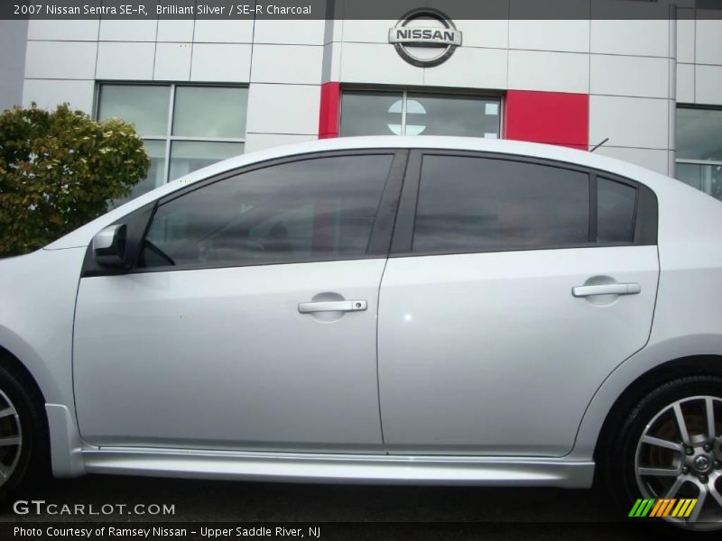 Brilliant Silver / SE-R Charcoal 2007 Nissan Sentra SE-R