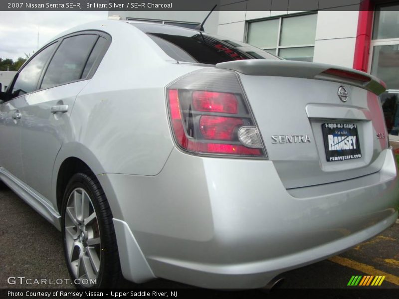 Brilliant Silver / SE-R Charcoal 2007 Nissan Sentra SE-R