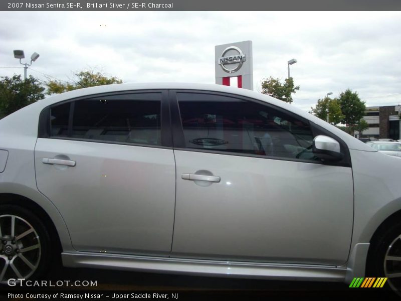 Brilliant Silver / SE-R Charcoal 2007 Nissan Sentra SE-R