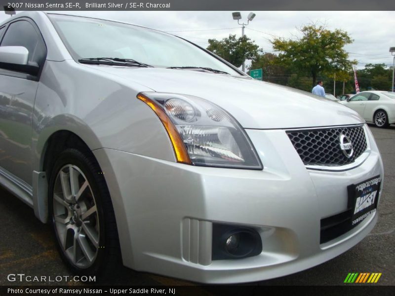 Brilliant Silver / SE-R Charcoal 2007 Nissan Sentra SE-R
