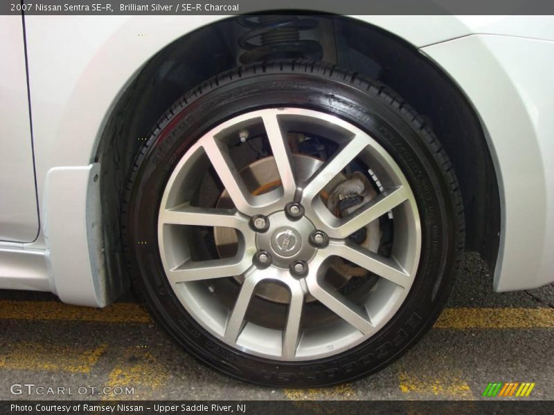Brilliant Silver / SE-R Charcoal 2007 Nissan Sentra SE-R
