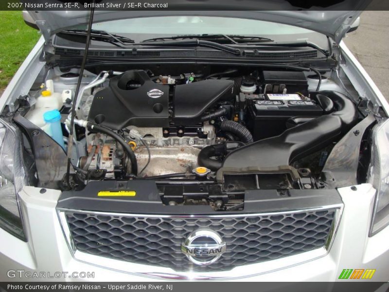 Brilliant Silver / SE-R Charcoal 2007 Nissan Sentra SE-R