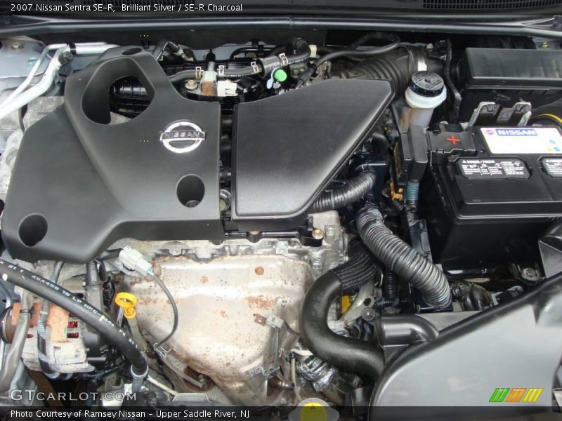 Brilliant Silver / SE-R Charcoal 2007 Nissan Sentra SE-R