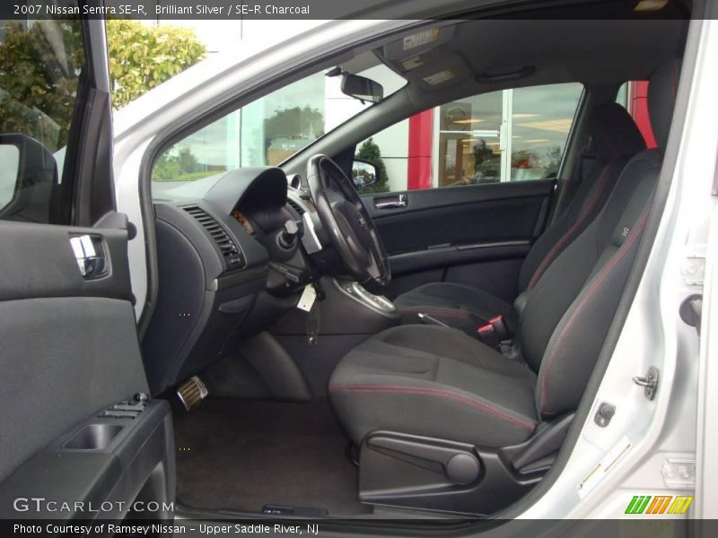 Brilliant Silver / SE-R Charcoal 2007 Nissan Sentra SE-R