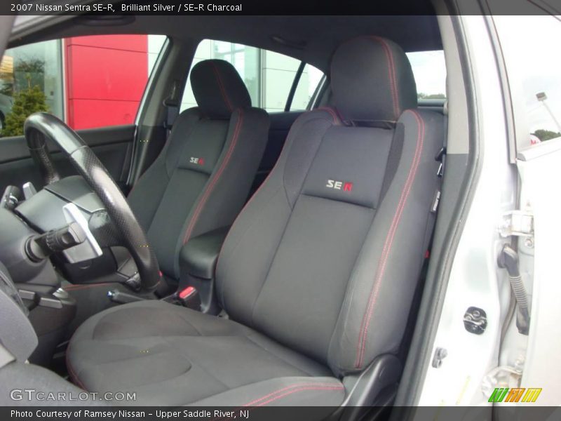 Brilliant Silver / SE-R Charcoal 2007 Nissan Sentra SE-R
