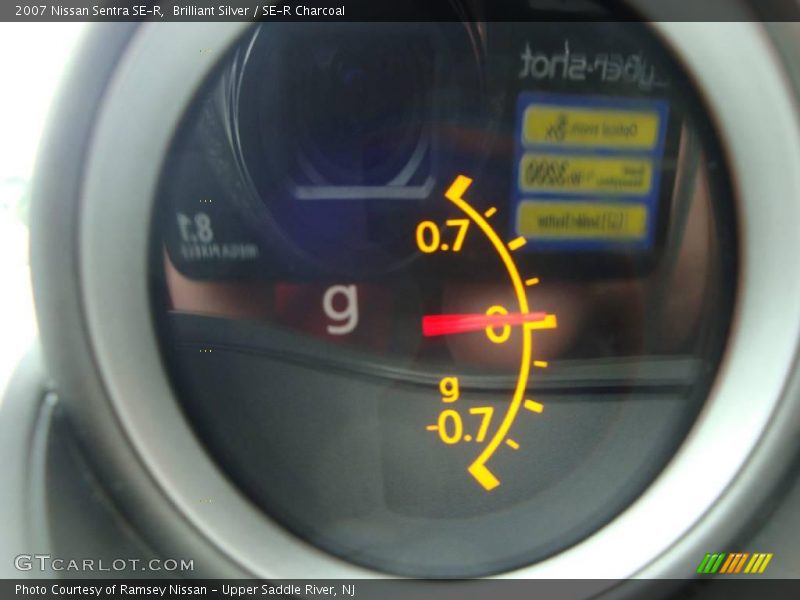 Brilliant Silver / SE-R Charcoal 2007 Nissan Sentra SE-R