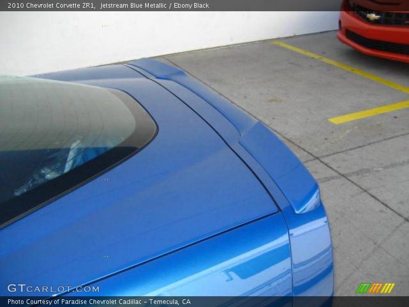 Jetstream Blue Metallic / Ebony Black 2010 Chevrolet Corvette ZR1