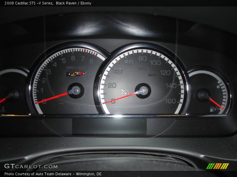 Black Raven / Ebony 2008 Cadillac STS -V Series