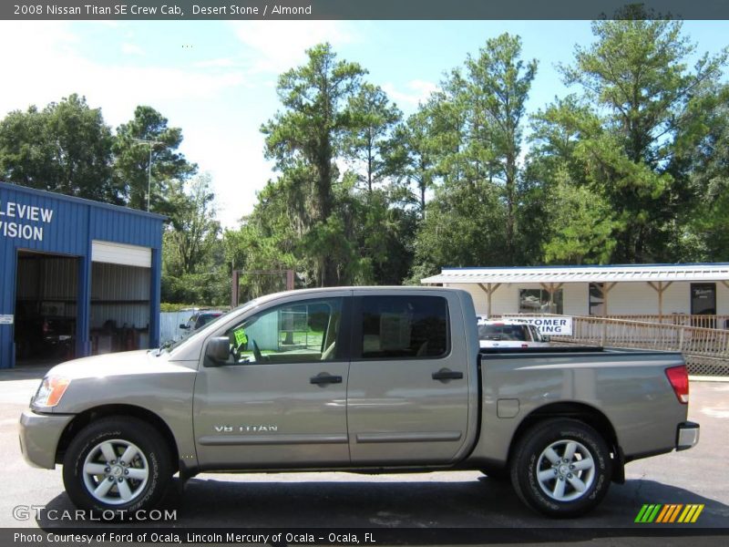 Desert Stone / Almond 2008 Nissan Titan SE Crew Cab