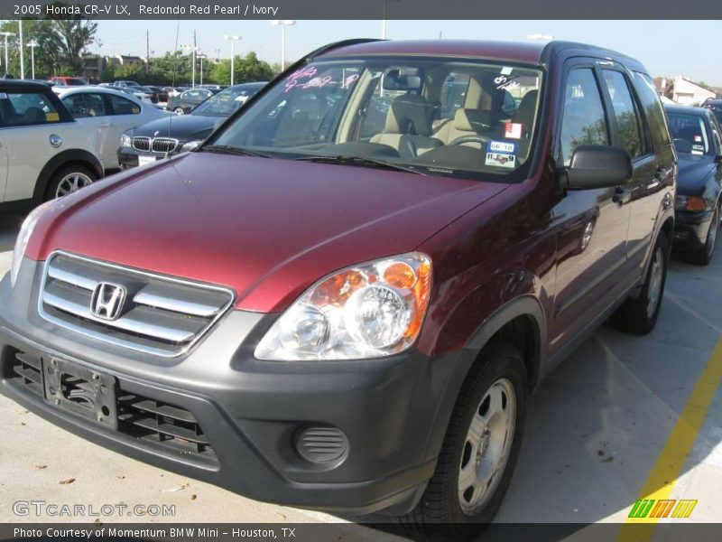 Redondo Red Pearl / Ivory 2005 Honda CR-V LX