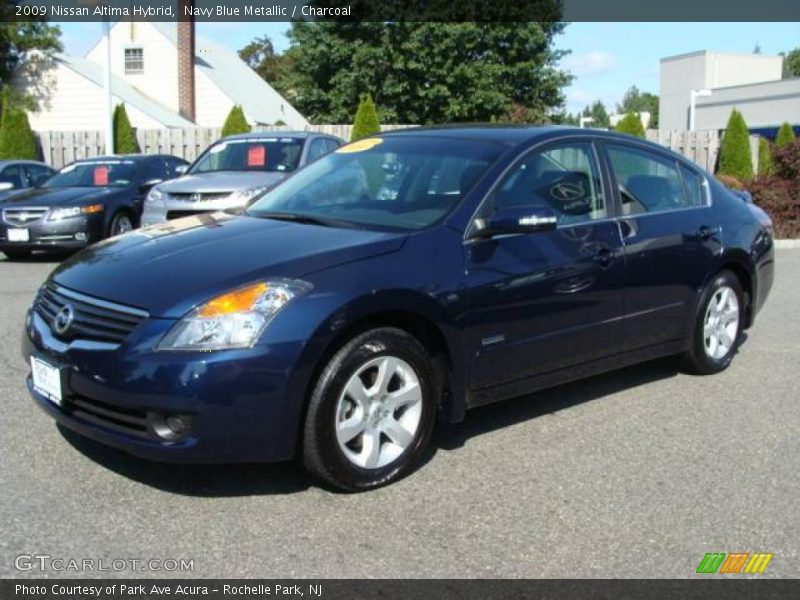 Navy Blue Metallic / Charcoal 2009 Nissan Altima Hybrid