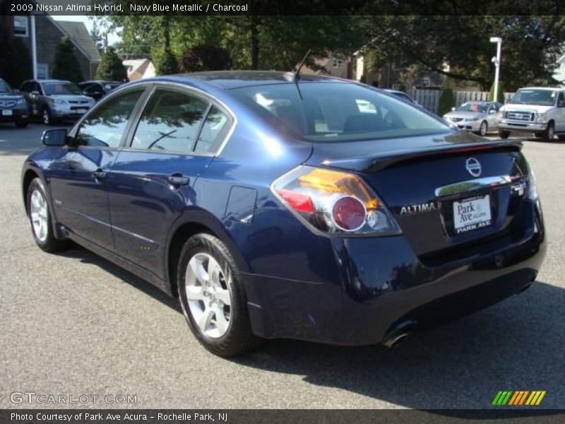 Navy Blue Metallic / Charcoal 2009 Nissan Altima Hybrid