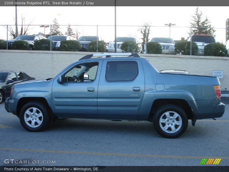 Steel Blue Metallic / Gray 2006 Honda Ridgeline RTS