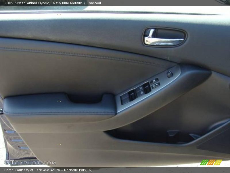 Navy Blue Metallic / Charcoal 2009 Nissan Altima Hybrid