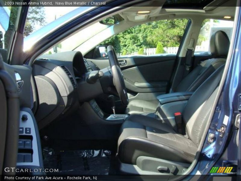 Navy Blue Metallic / Charcoal 2009 Nissan Altima Hybrid