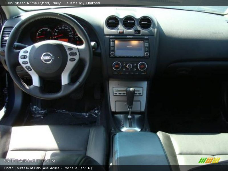 Navy Blue Metallic / Charcoal 2009 Nissan Altima Hybrid
