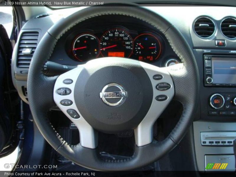 Navy Blue Metallic / Charcoal 2009 Nissan Altima Hybrid