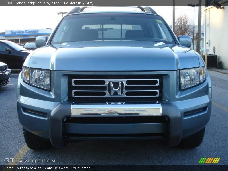 Steel Blue Metallic / Gray 2006 Honda Ridgeline RTS