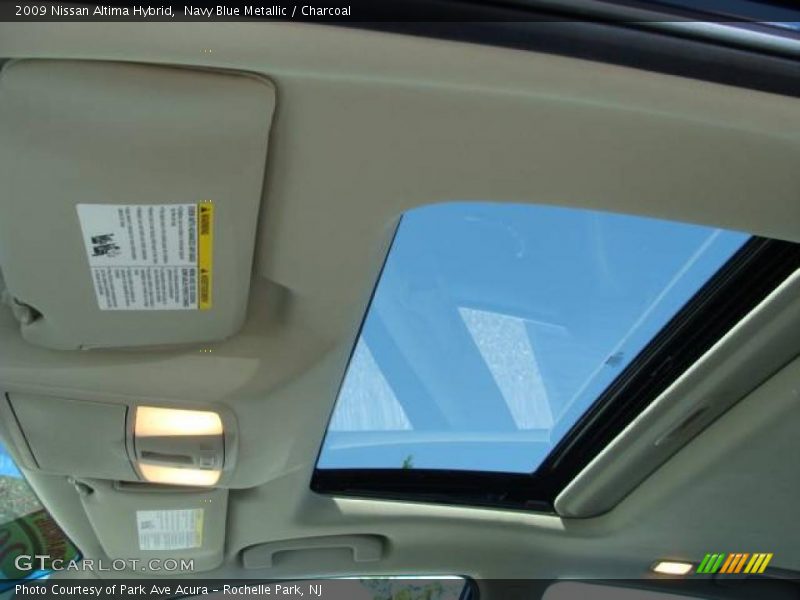Navy Blue Metallic / Charcoal 2009 Nissan Altima Hybrid