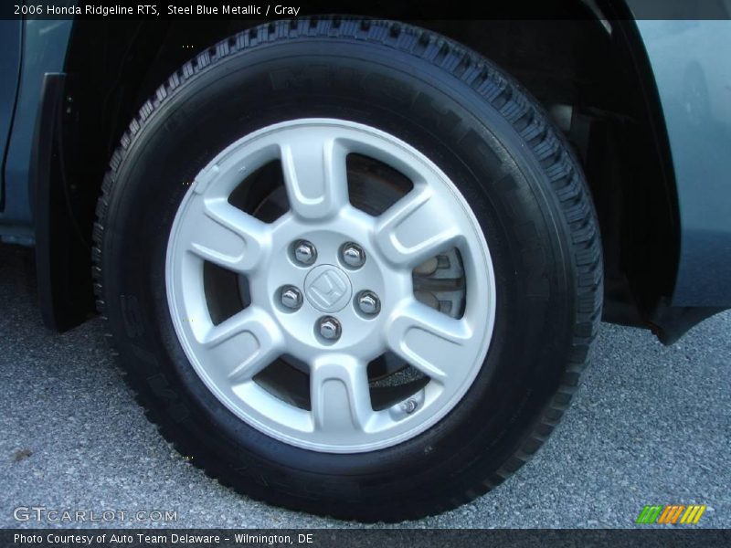 Steel Blue Metallic / Gray 2006 Honda Ridgeline RTS