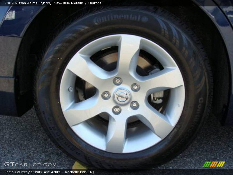 Navy Blue Metallic / Charcoal 2009 Nissan Altima Hybrid