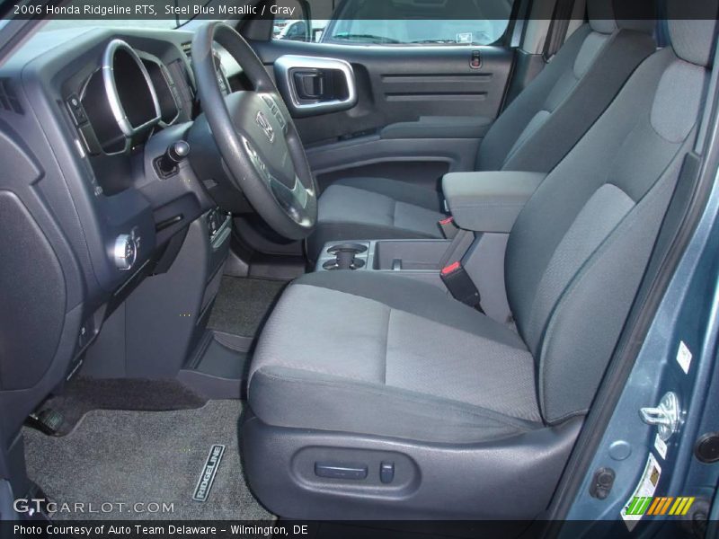 Steel Blue Metallic / Gray 2006 Honda Ridgeline RTS