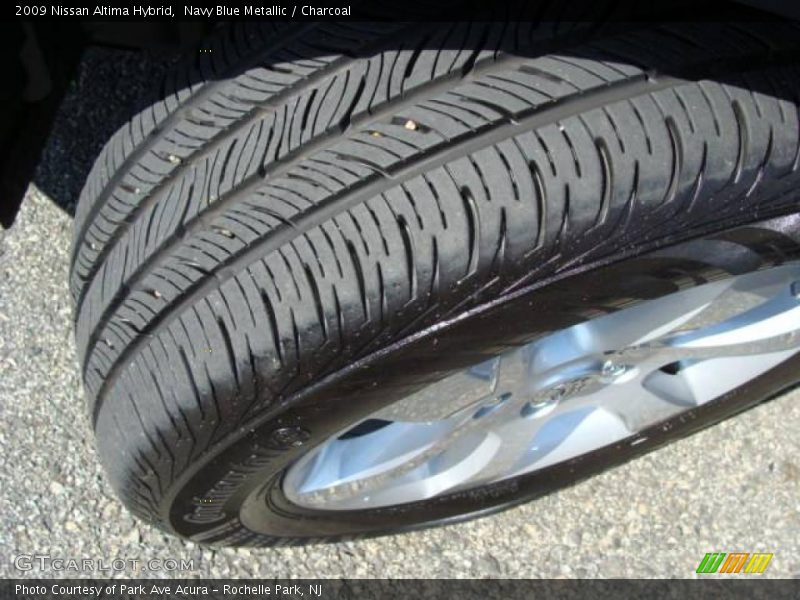 Navy Blue Metallic / Charcoal 2009 Nissan Altima Hybrid