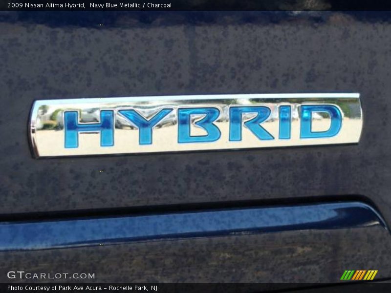 Navy Blue Metallic / Charcoal 2009 Nissan Altima Hybrid