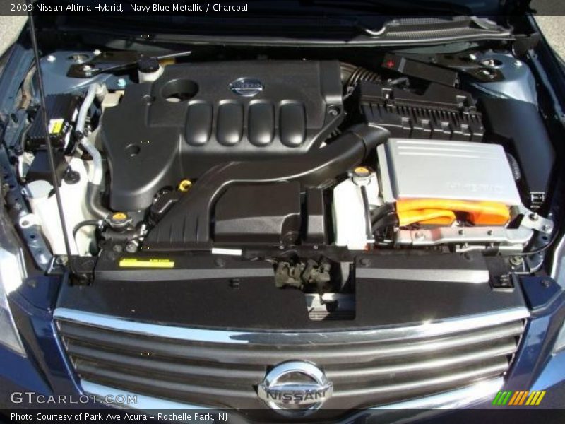 Navy Blue Metallic / Charcoal 2009 Nissan Altima Hybrid