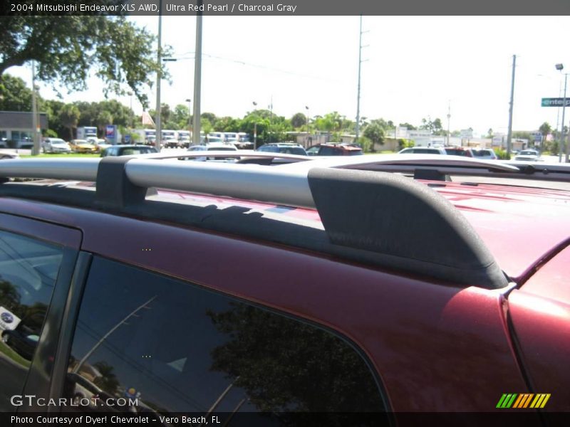 Ultra Red Pearl / Charcoal Gray 2004 Mitsubishi Endeavor XLS AWD