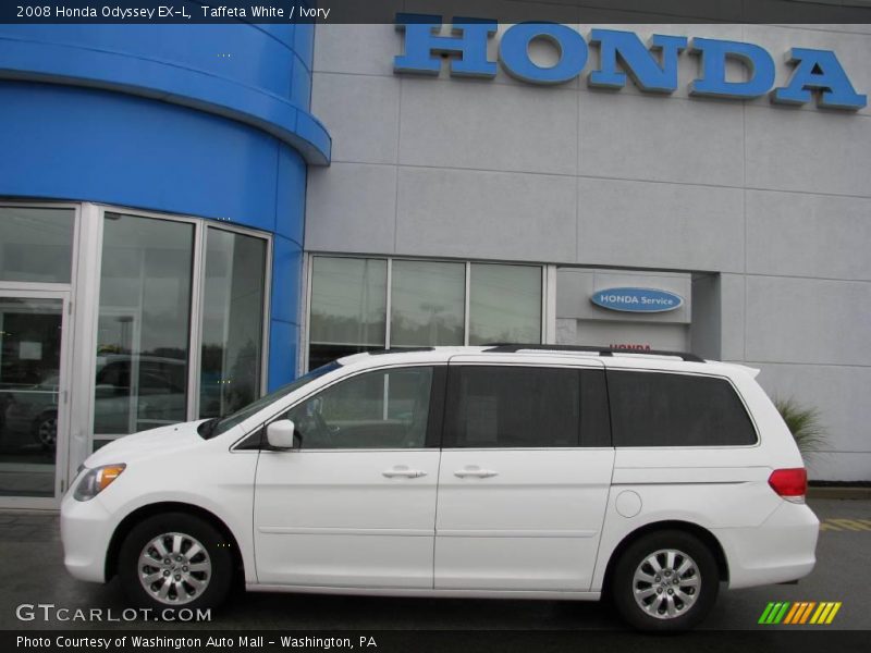 Taffeta White / Ivory 2008 Honda Odyssey EX-L