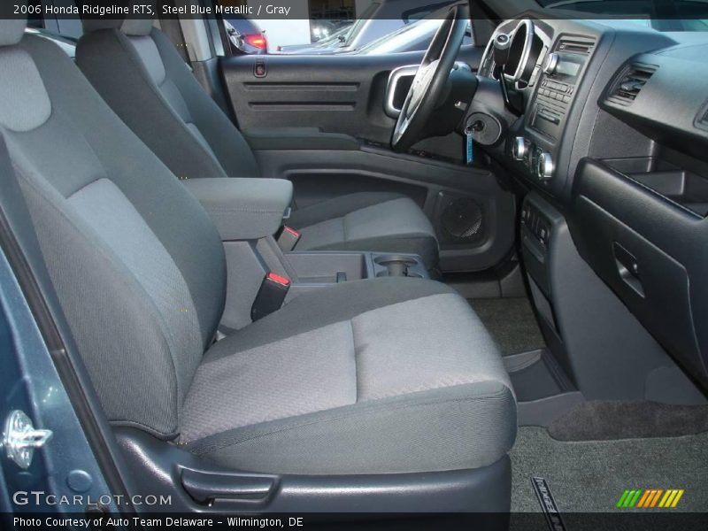 Steel Blue Metallic / Gray 2006 Honda Ridgeline RTS