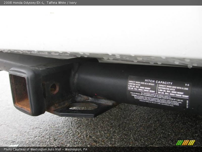 Taffeta White / Ivory 2008 Honda Odyssey EX-L