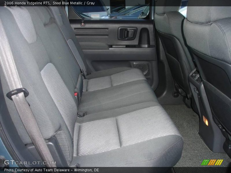 Steel Blue Metallic / Gray 2006 Honda Ridgeline RTS