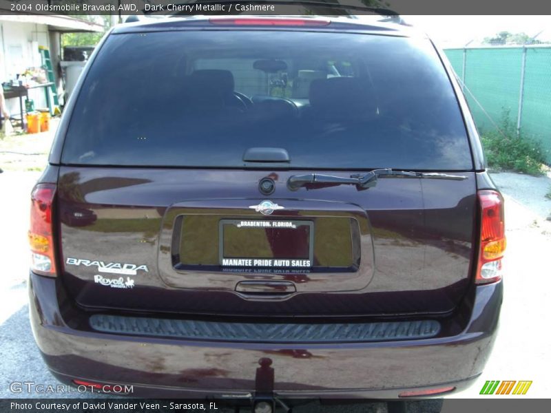 Dark Cherry Metallic / Cashmere 2004 Oldsmobile Bravada AWD