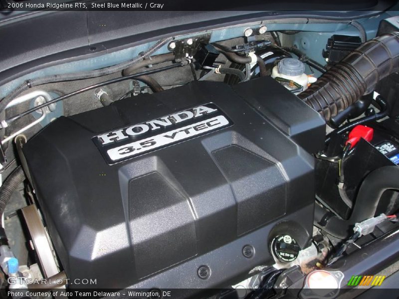 Steel Blue Metallic / Gray 2006 Honda Ridgeline RTS