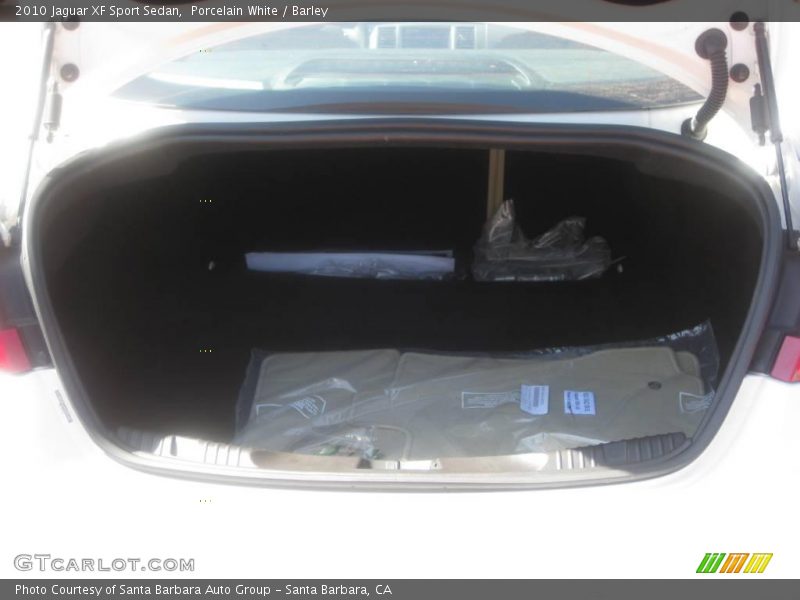 Porcelain White / Barley 2010 Jaguar XF Sport Sedan