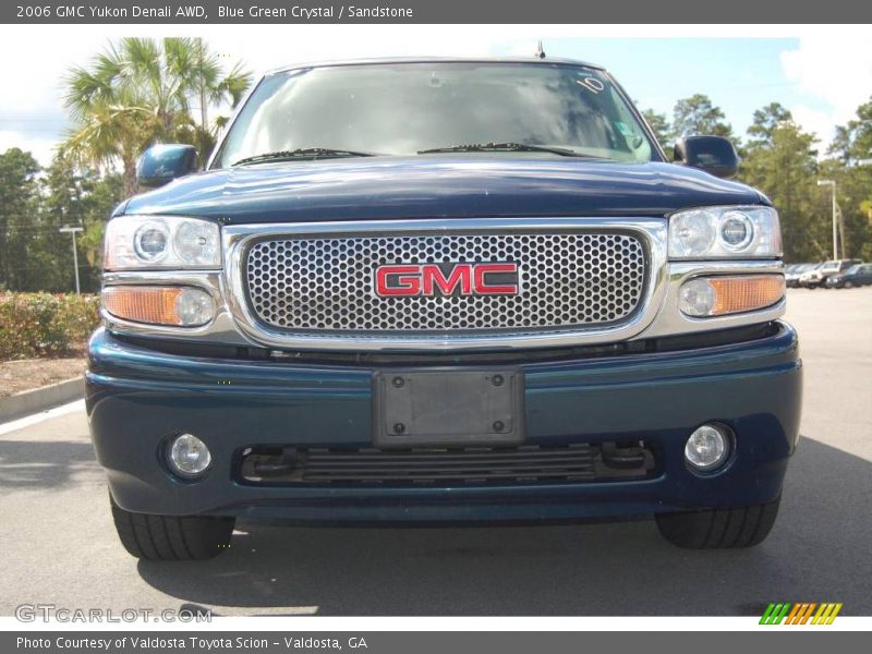 Blue Green Crystal / Sandstone 2006 GMC Yukon Denali AWD
