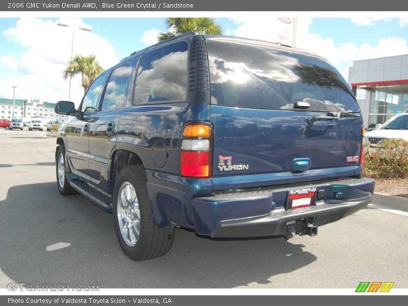 Blue Green Crystal / Sandstone 2006 GMC Yukon Denali AWD