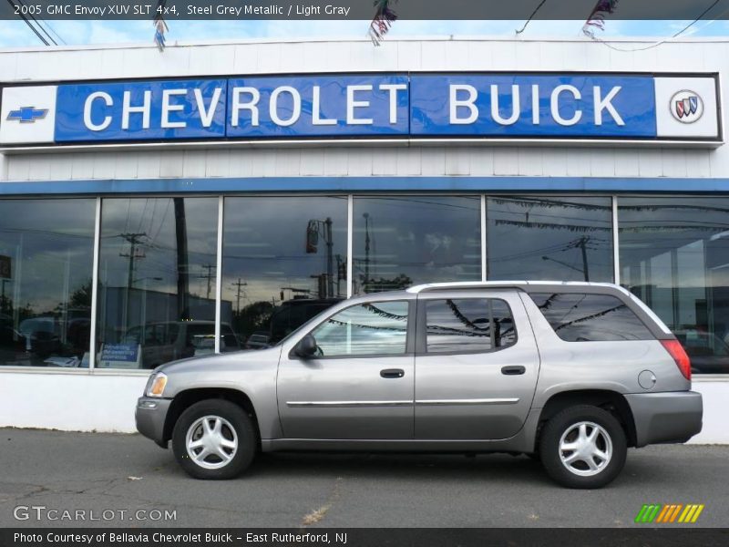 Steel Grey Metallic / Light Gray 2005 GMC Envoy XUV SLT 4x4