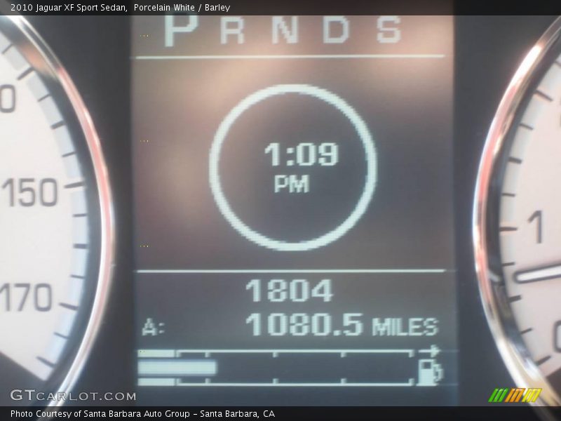 Porcelain White / Barley 2010 Jaguar XF Sport Sedan