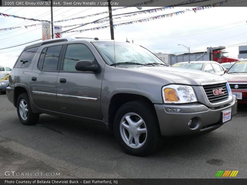 Steel Grey Metallic / Light Gray 2005 GMC Envoy XUV SLT 4x4