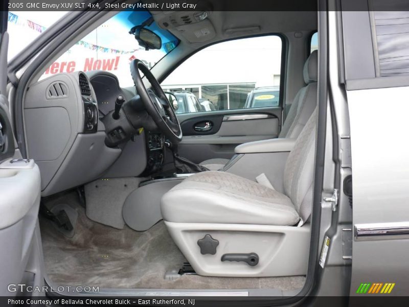 Steel Grey Metallic / Light Gray 2005 GMC Envoy XUV SLT 4x4