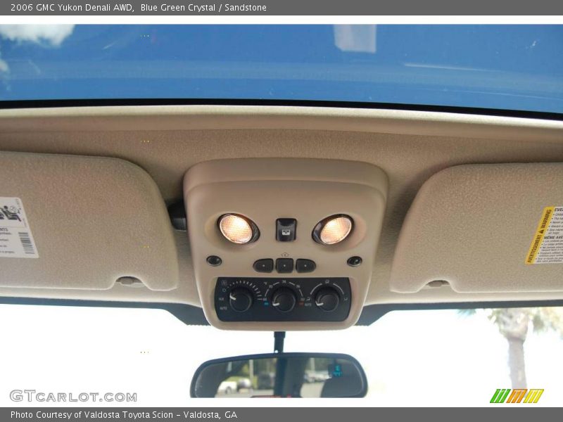 Blue Green Crystal / Sandstone 2006 GMC Yukon Denali AWD