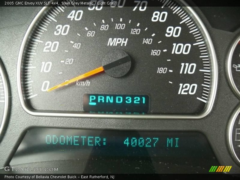 Steel Grey Metallic / Light Gray 2005 GMC Envoy XUV SLT 4x4