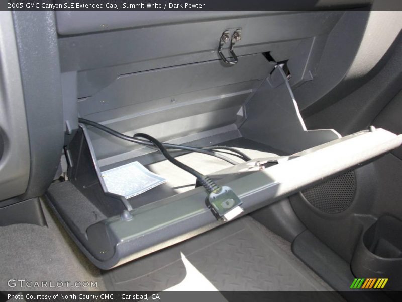 Summit White / Dark Pewter 2005 GMC Canyon SLE Extended Cab