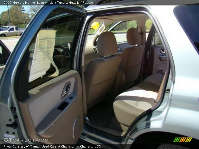 Light Tundra Metallic / Pebble 2007 Mercury Mariner Luxury