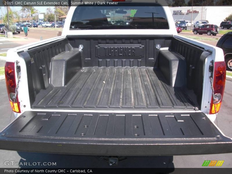 Summit White / Dark Pewter 2005 GMC Canyon SLE Extended Cab