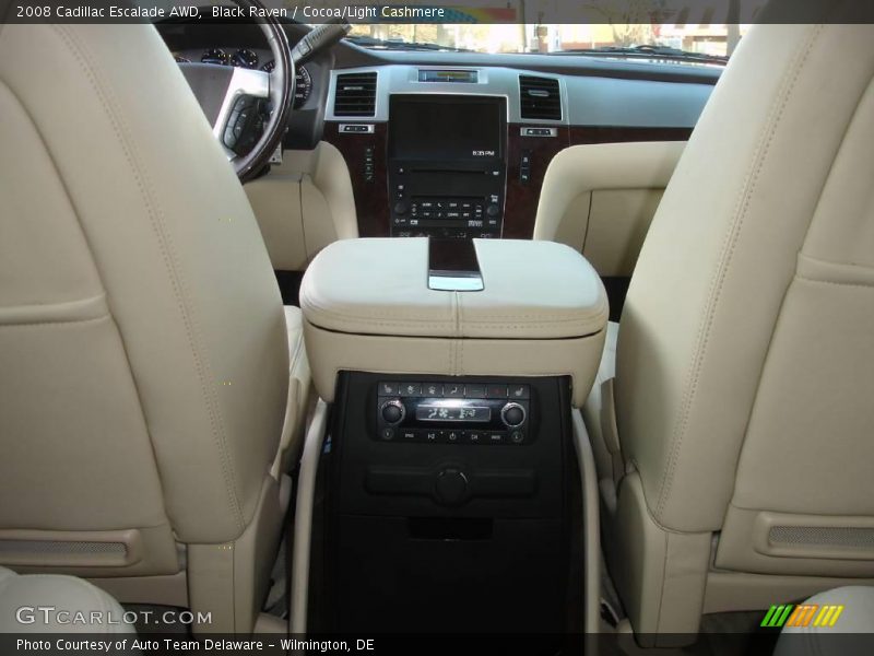 Black Raven / Cocoa/Light Cashmere 2008 Cadillac Escalade AWD